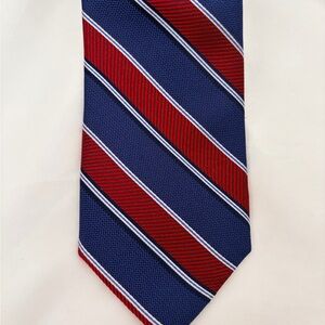 Jos. A. Bank Red and Blue Striped Tie